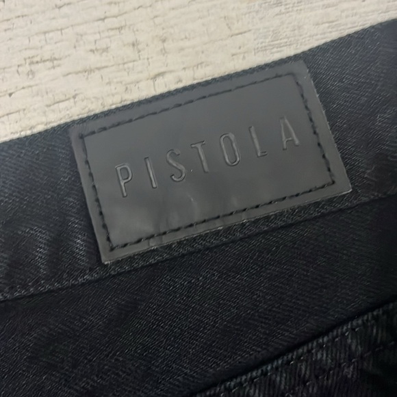 Pistola Black Jean Shorts Size 27 - Picture 3 of 9